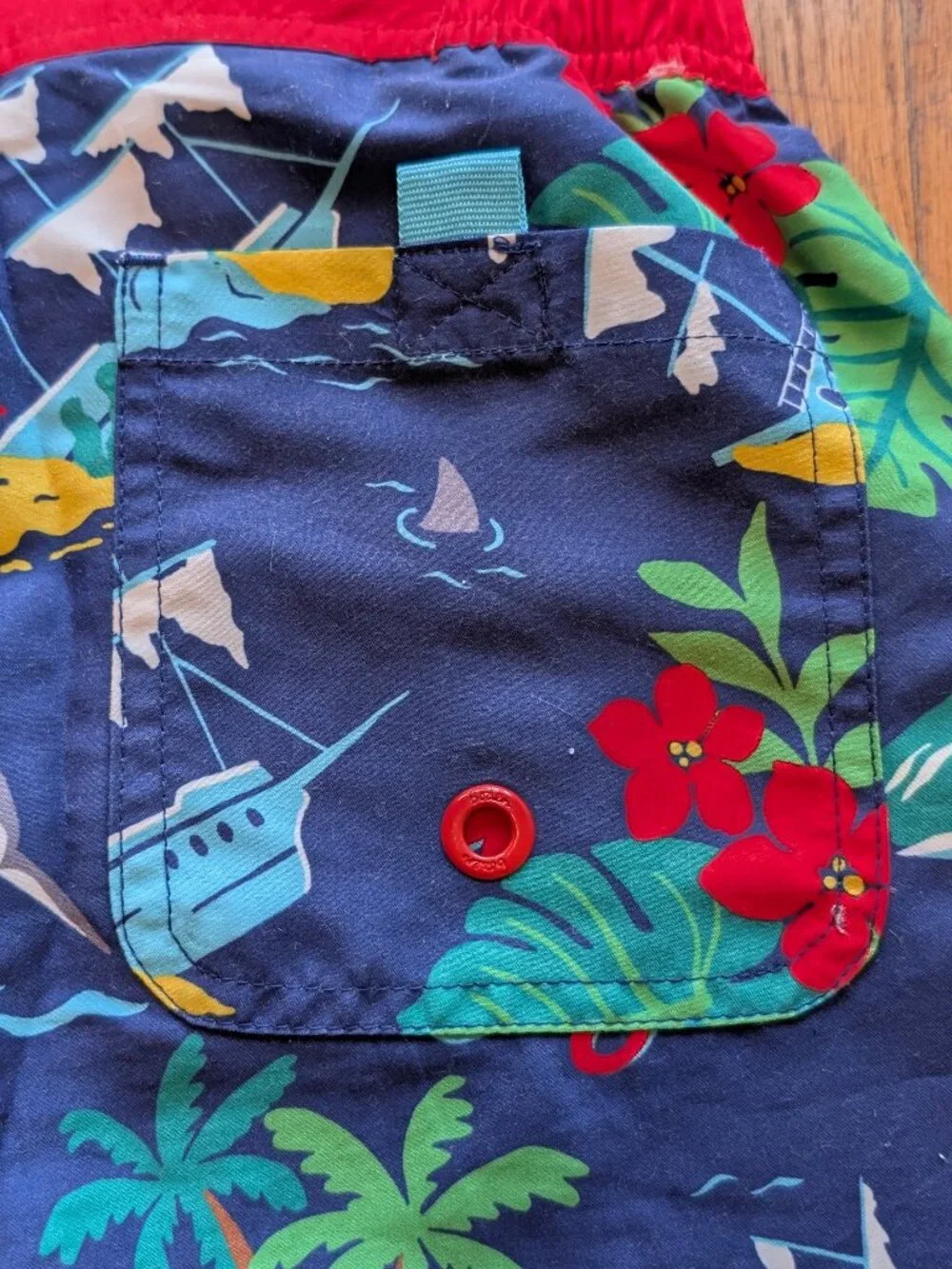Mini Boden Swim Trunks